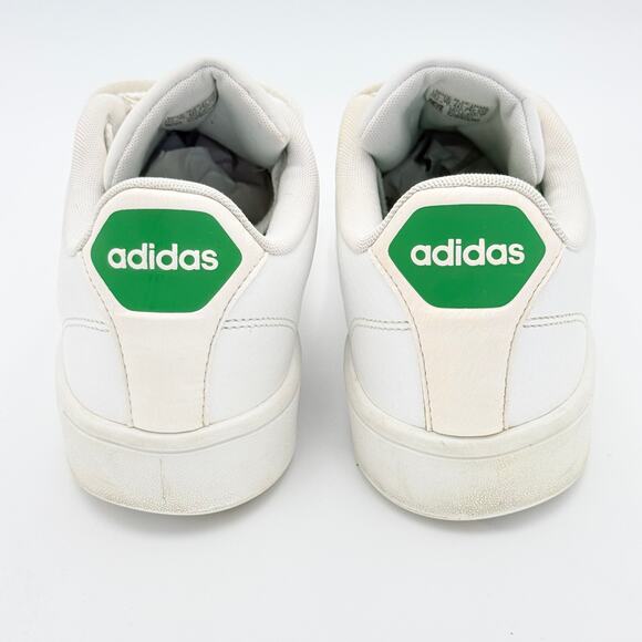Adidas Advantage Cloudfoam White Green - Size 10.5 main image 3